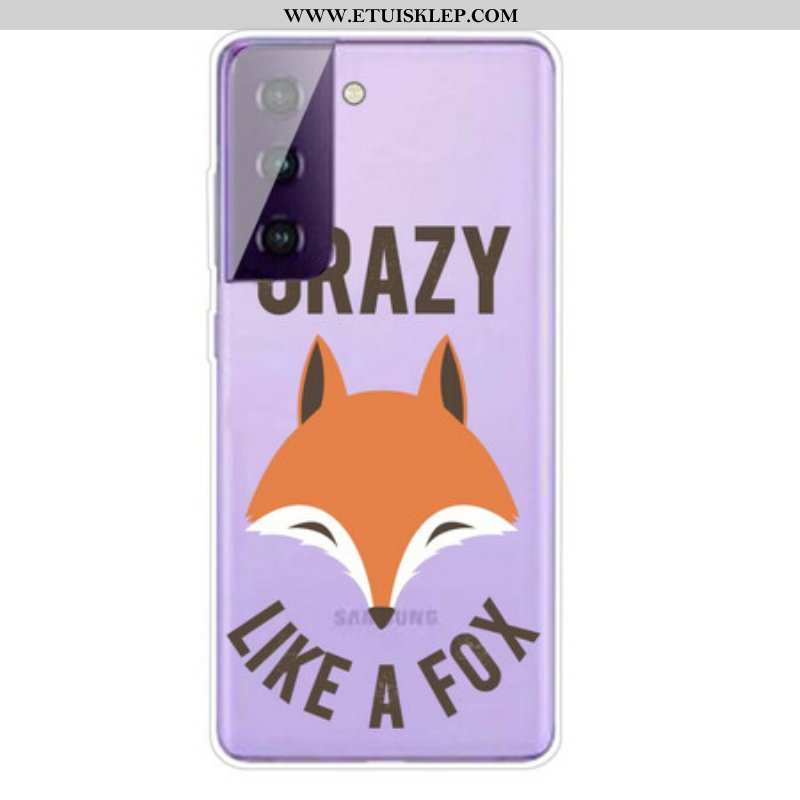 Etui do Samsung Galaxy S21 FE Lis / Szalony Jak Lis